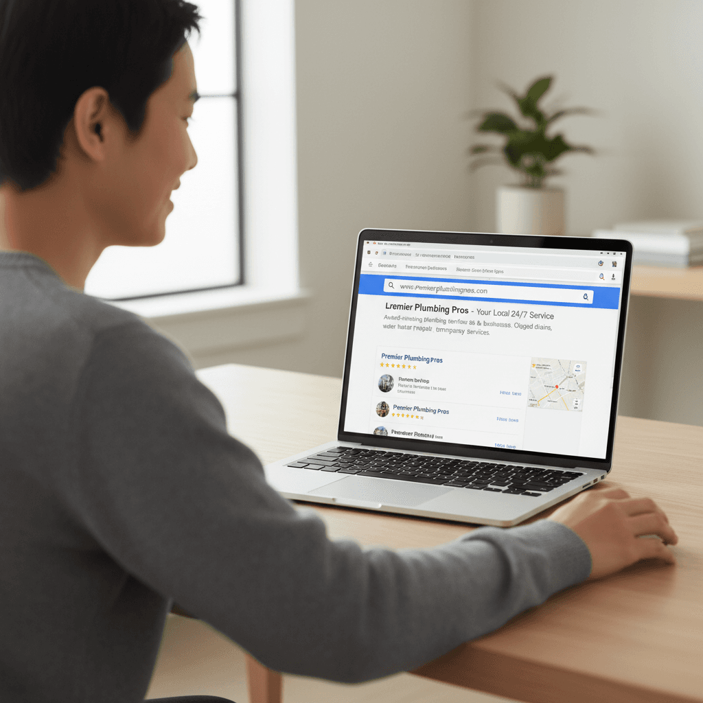 Local SEO search results ranking